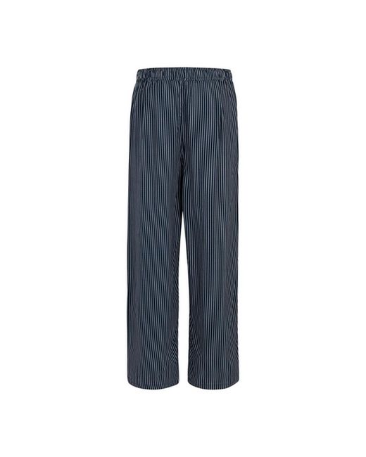 Regatta Elbrie Vertical Stripe Broek (Marine Wit) in het Blue