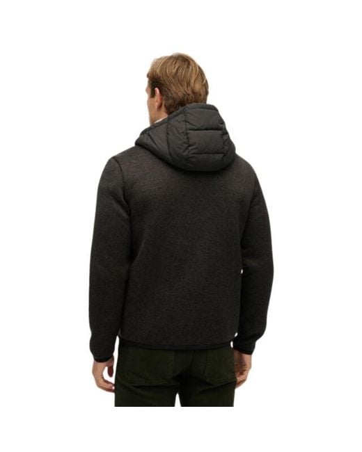 Superdry Casual Winterjas in het Black voor heren