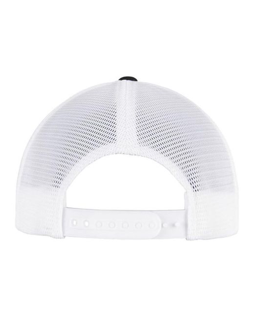 Flexfit Black "360" Kappe /Weiß)