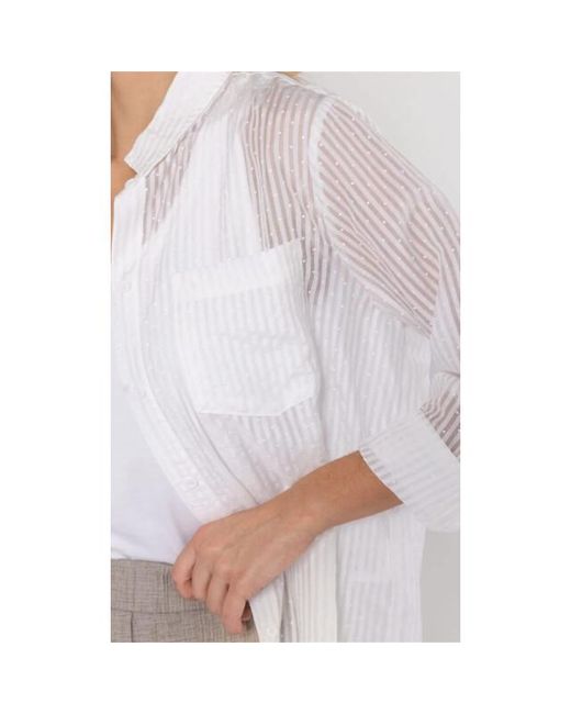 Poools E Blouse 613155 in het White