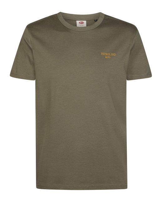 Petrol Industries T-Shirt Met Print Zimmer in het Green voor heren
