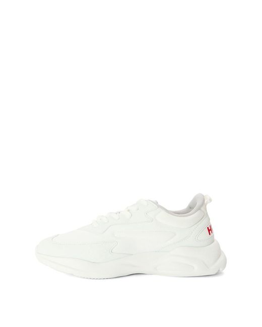 HUGO Leon Hardlooptrainers in het White voor heren