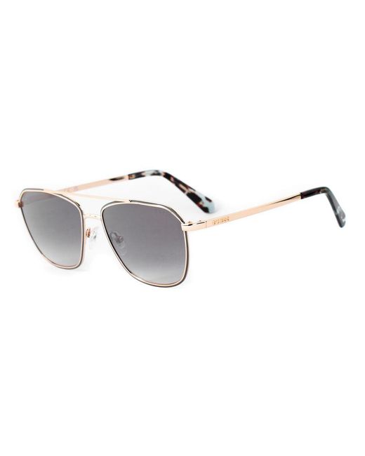 Guess Metallic Gold Metal Sunglasses for men