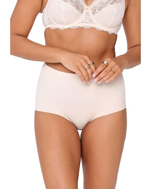 Lingadore 2-Pack Taille Slip in het Natural