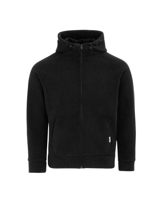 Firetrap Fleece Jas in het Black voor heren