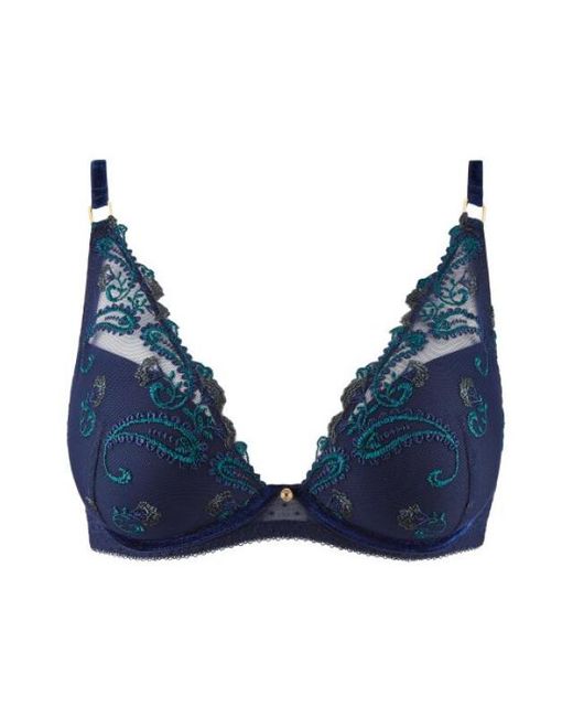 Aubade Bh Push Up Voorgevormd in het Blue