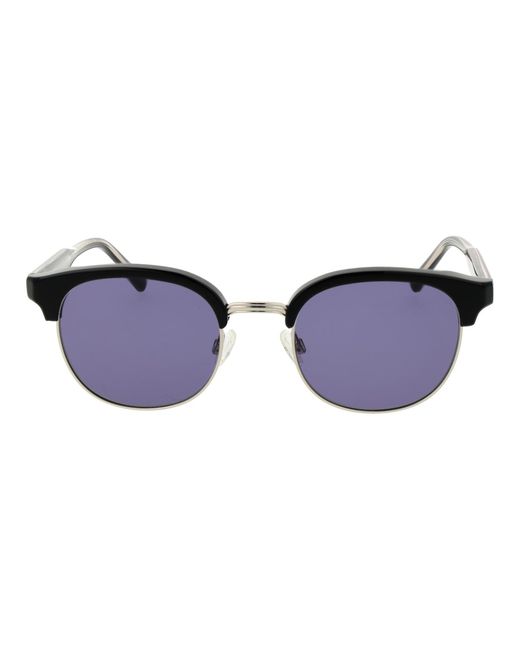 Replay Blue Metal Sunglasses