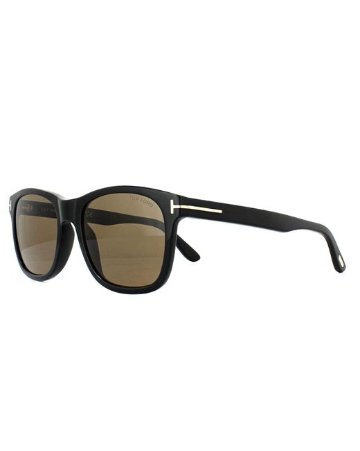 Tom Ford Brown Sunglasses 0595 Eric 01J Shiny for men