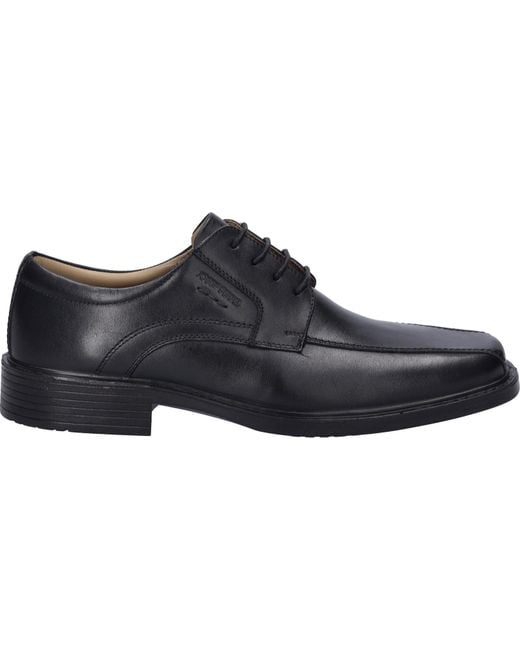 Josef Seibel Black Low Shoe Elliot 01 for men
