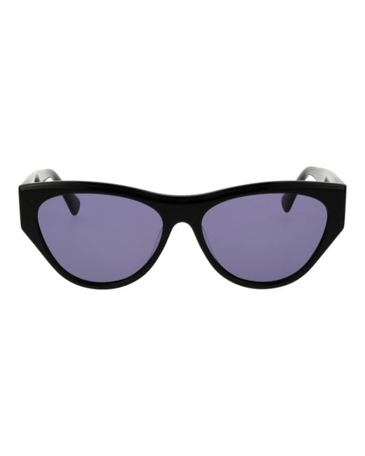 Replay Blue Plastic Sunglasses