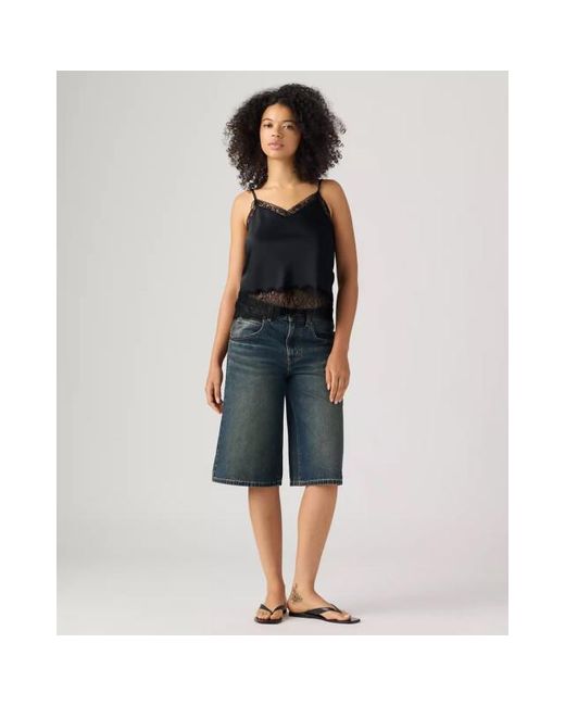 Levi's Super Baggy Jorts in het Blue