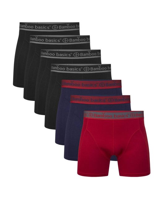 Bam Rico7P Boxershorts in het Black voor heren