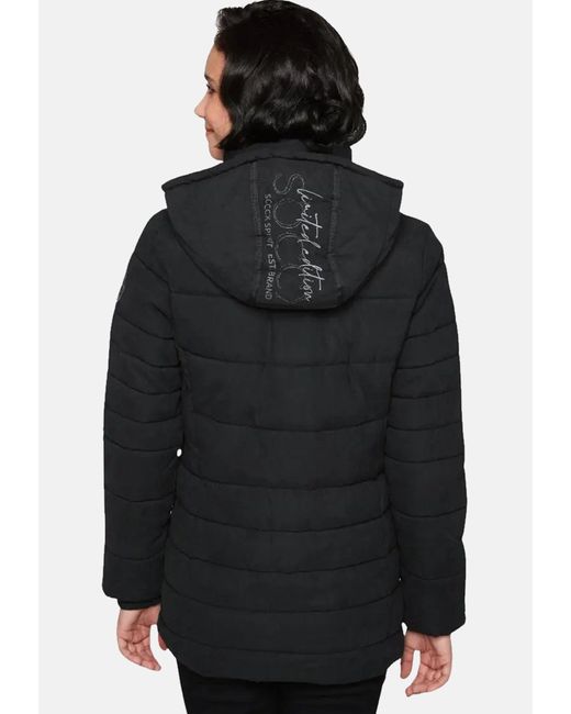 SOCCX Jas in het Black