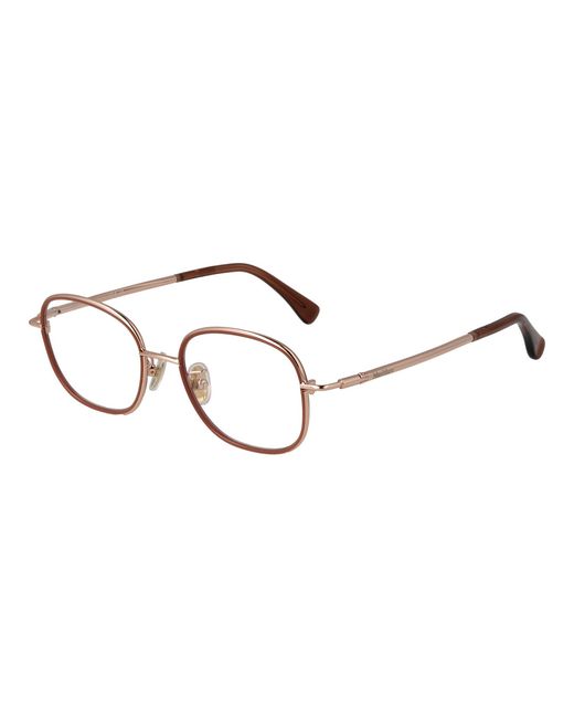 Max Mara Glasses in het Metallic