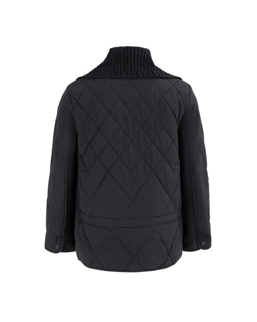 Firetrap Gewatteerde Relaxed Fit Jacket in het Black