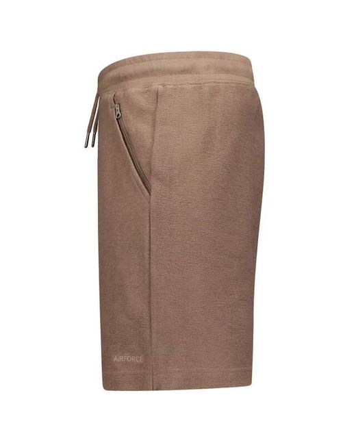 Airforce Milo Short Walnut in het Brown voor heren