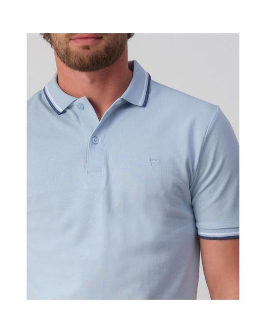 Campbell Polo in het Blue voor heren