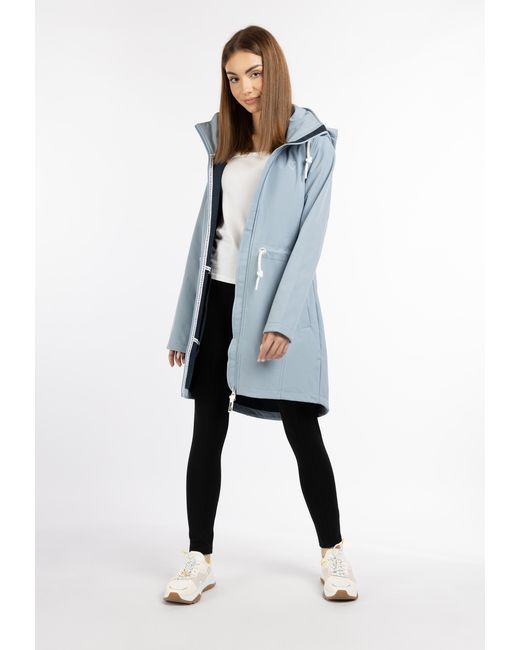 myMo Softshell Jas in het Blue