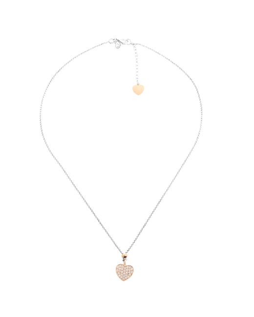 Orphelia Metallic 925 Sterling Chain With Pendant