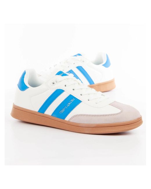Teddy Smith Essentials Herensneakers in het Blue voor heren