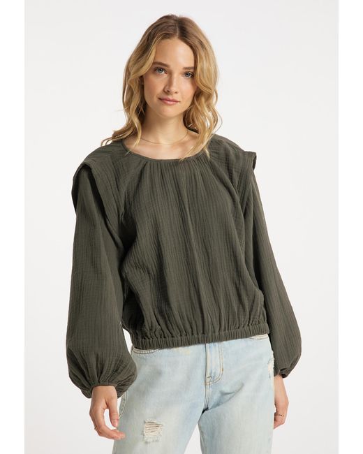 Dreimaster Blouse in het Green