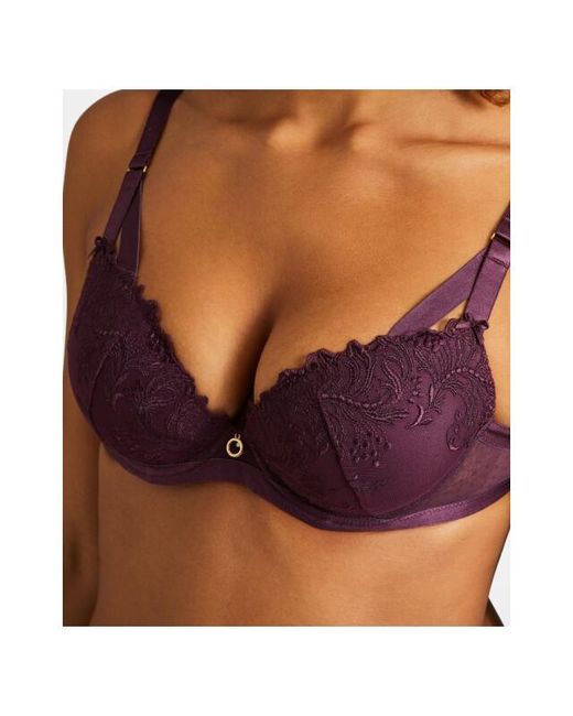 Aubade Bh Push Up Voorgevormd in het Brown