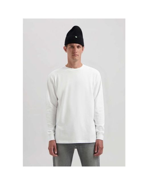 Dstrezzed Ds Collin Ls Tee in het White voor heren