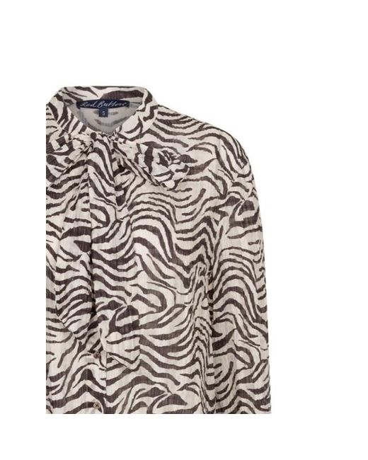 Red Button Rb Zebra Espresso in het Brown