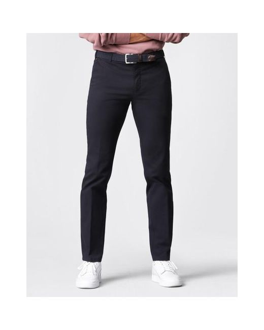 Meyer Bonn Pantalon in het Blue voor heren