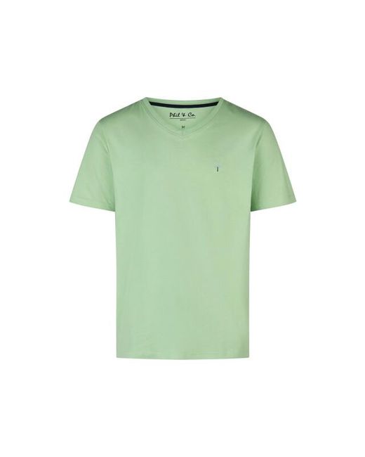 Phil & Co. Berlin Shortama Korte Pyjama Set Groen/Blauw Geruit in het Green voor heren