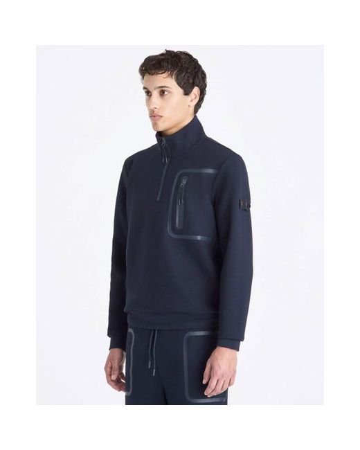 Peuterey Sweatshirt Peu5798 in het Blue voor heren