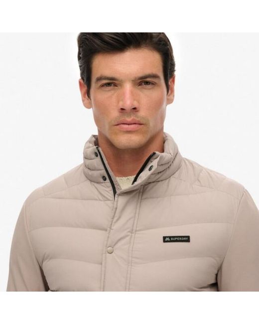 Superdry Storm Popper Softshell Jas in het Natural voor heren