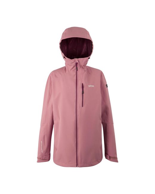 Regatta Pink Ladies Birchdale Ii Waterproof Jacket (Dusty)