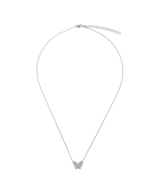 Orphelia Metallic 'Amaya' 925 Sterling Necklace