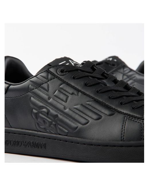EA7 Herensneakers Eagle in het Black voor heren
