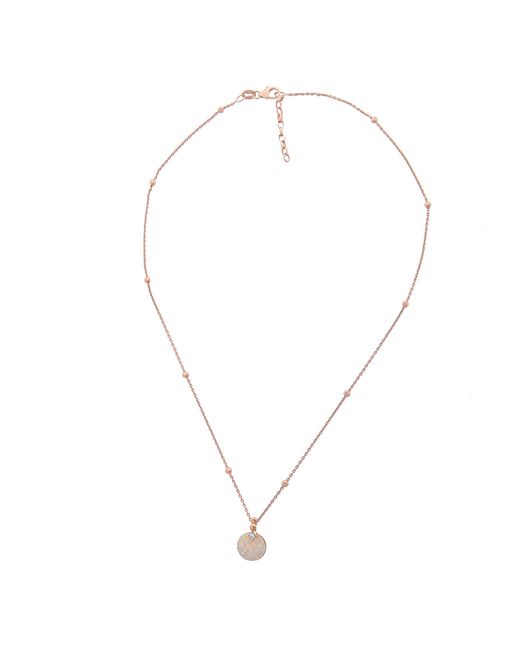 Orphelia Metallic 'Vera' 925 Sterling Chain With Pendant
