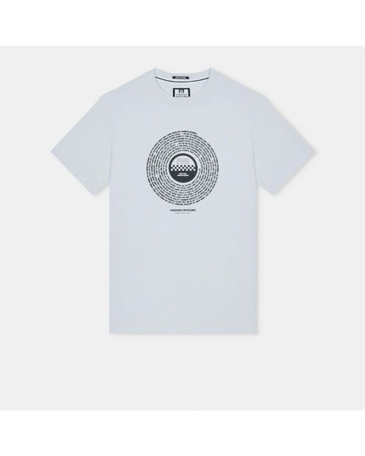 Weekend Offender White Friday Night Graphic T-Shirt for men