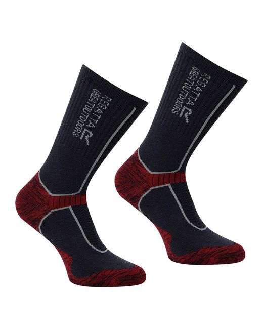Regatta Blue Merino Wool Hiking Socks /Rio) for men