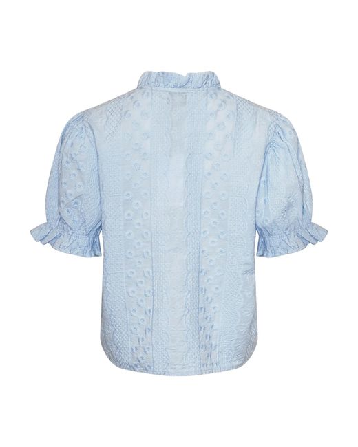 Noella Luma Blouse in het Blue