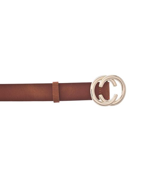 Vanzetti Brown Leder Gürtel