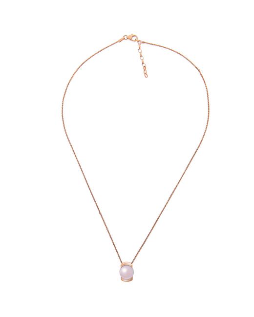 Orphelia Metallic 'Hedda' 925 Sterling Chain With Pendant
