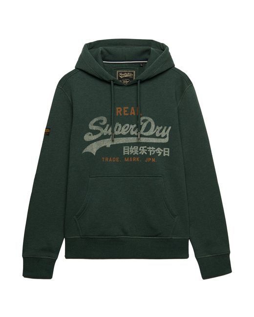 Superdry Sweater in het Green voor heren
