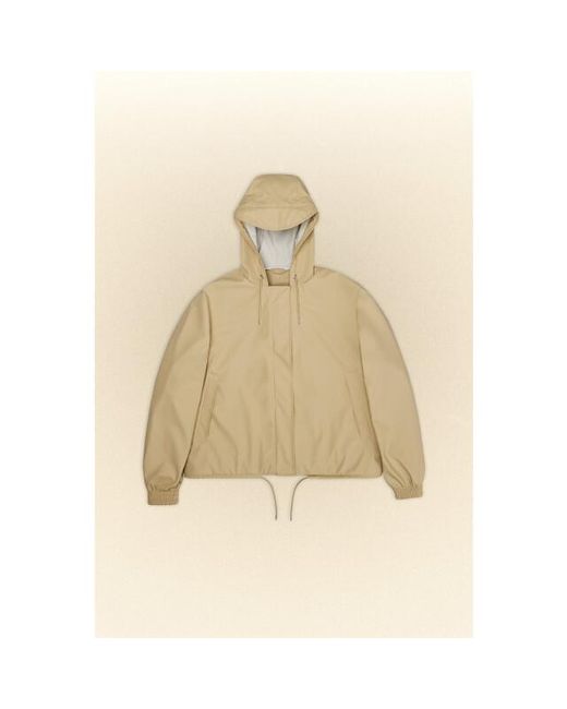 Rains String W Jacket 18040 Sand in het Natural