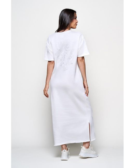 Mart Visser White Caroline Tensen Ella Sweatkleid Off