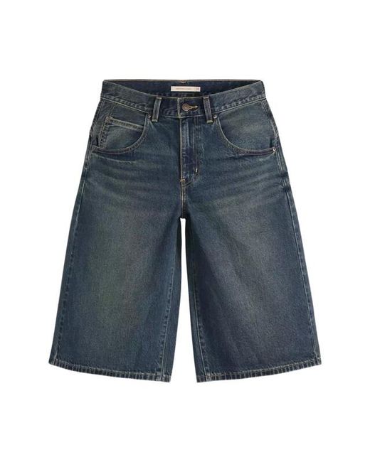 Levi's Super Baggy Jorts in het Blue