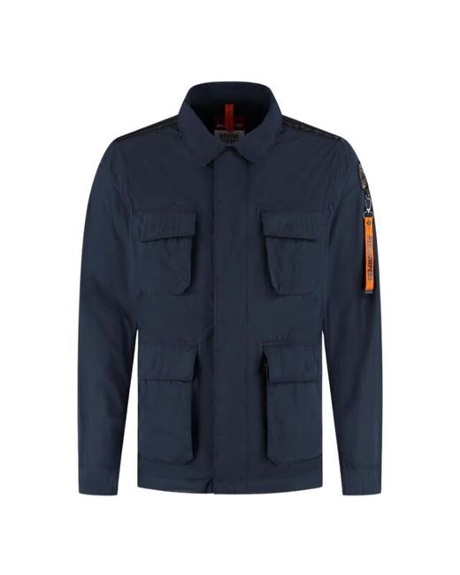 Parajumpers Howie Jackets Pmjkrm03 in het Blue voor heren