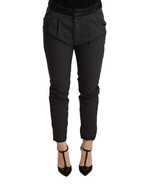 CYCLE Fiets Casual Broeken in het Black