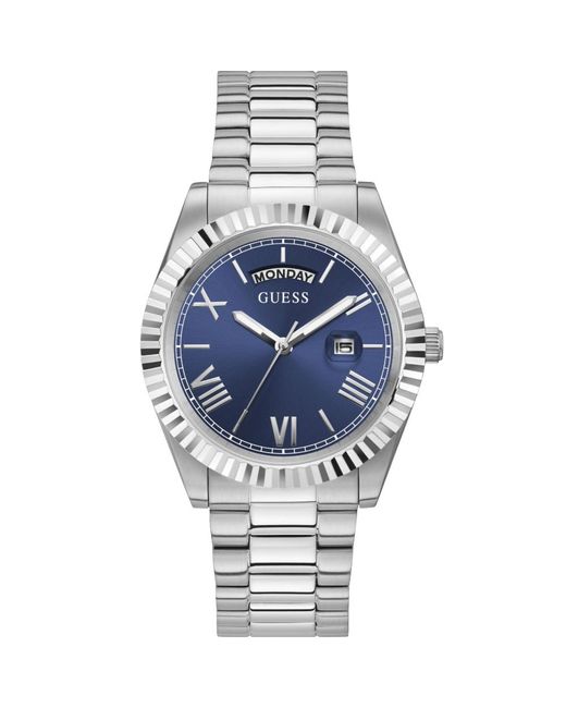 Guess Metallic Gw0265G7 42 Mm Stainless Steel Watch for men