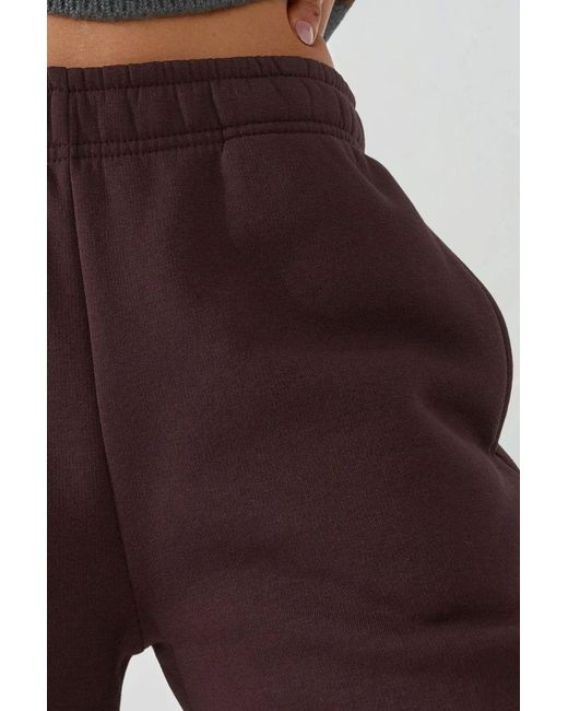 Hiccup Red Relax Fit Elastic Waist Jogger