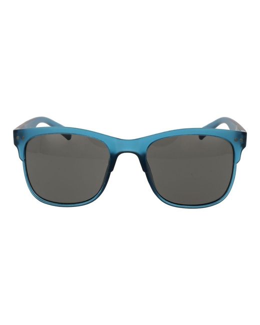 Champion Blue White Resin Sunglasses for men